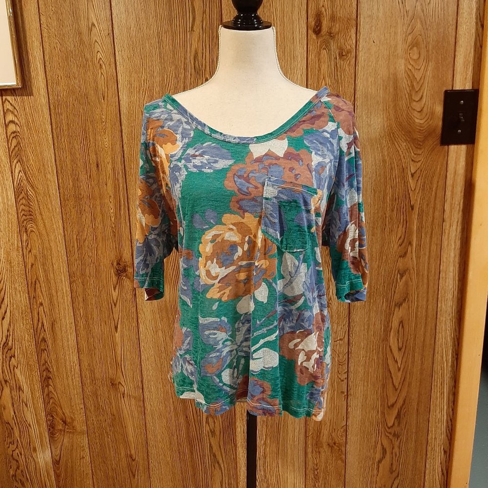 BDG Flower-Print Top